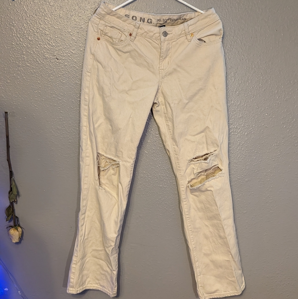 White pants
